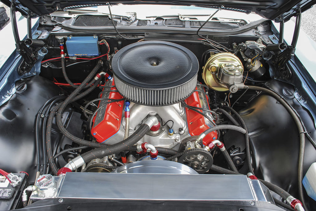 1968 Chevy Bel Air armed with a 725hp SB2 NASCAR Engine