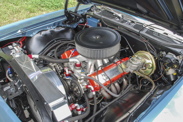 1968 Chevy Bel Air armed with a 725hp SB2 NASCAR Engine