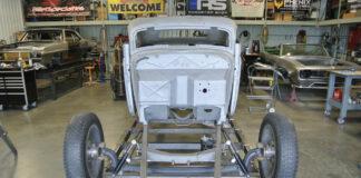01 1934 Ford Five Frame Fabrication
