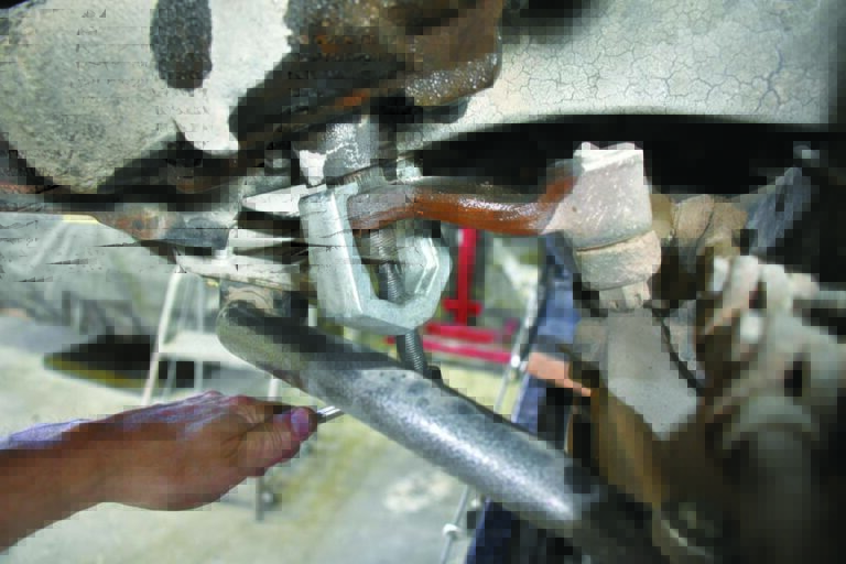 Quick Ratio Steering Box Upgrade on a Chevy C10