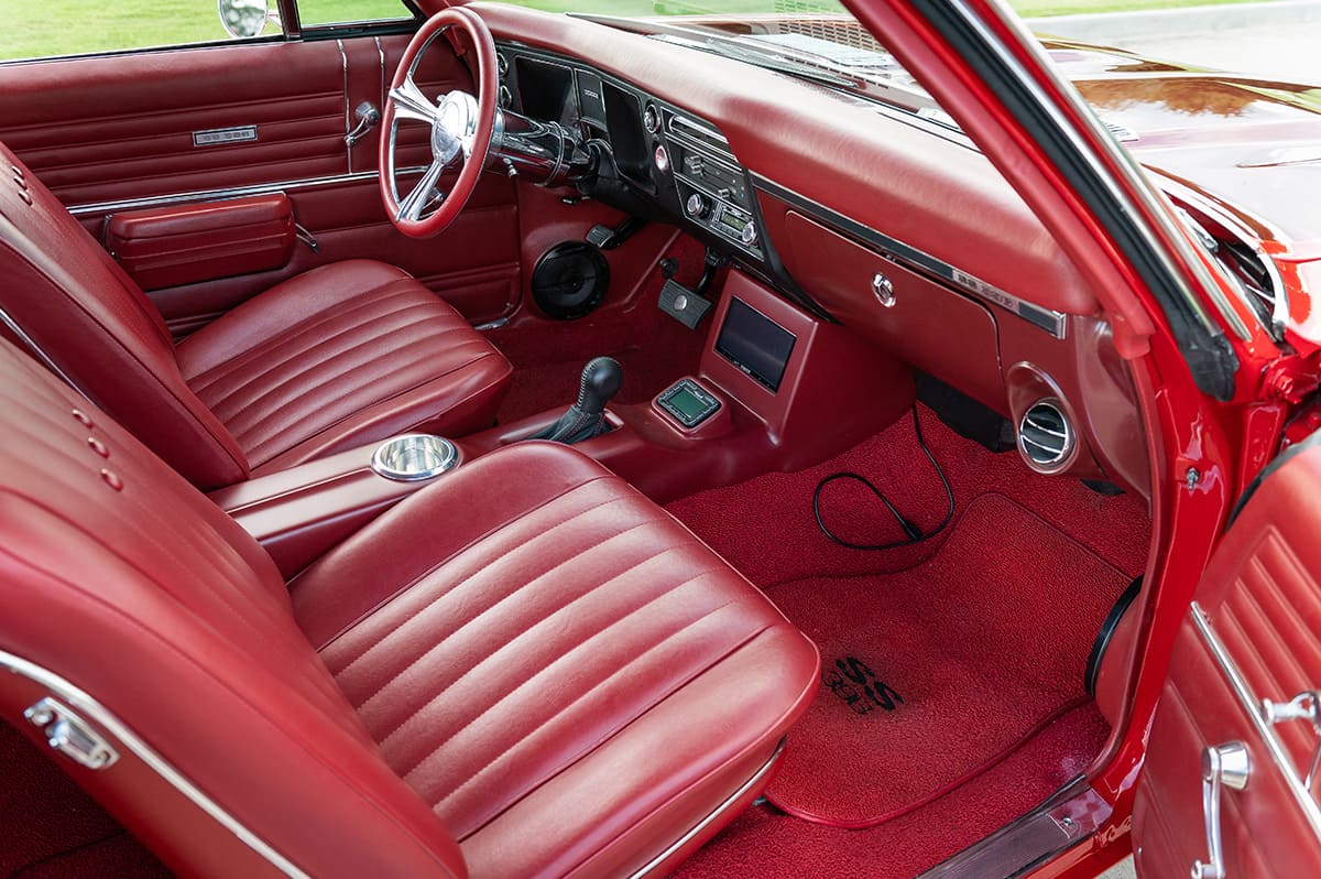 1968 chevelle convertible interior