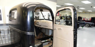 001 Classic truck panel getting restored