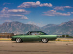 01 1970 Plymouth Sport Satellite with a hellcat 8 paired to a tremec t56 magnum on RideTech coilovers
