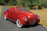 01 Ragtop Hot Rod Restoration 1939 Ford Convertible two tone tangerine and candy orange paint