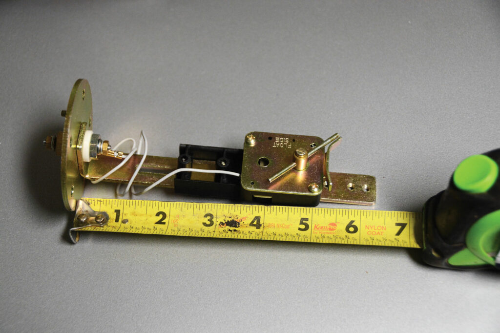 Installing a Universal Fuel Sending Unit and Fuel Tank 1936 Ford Project