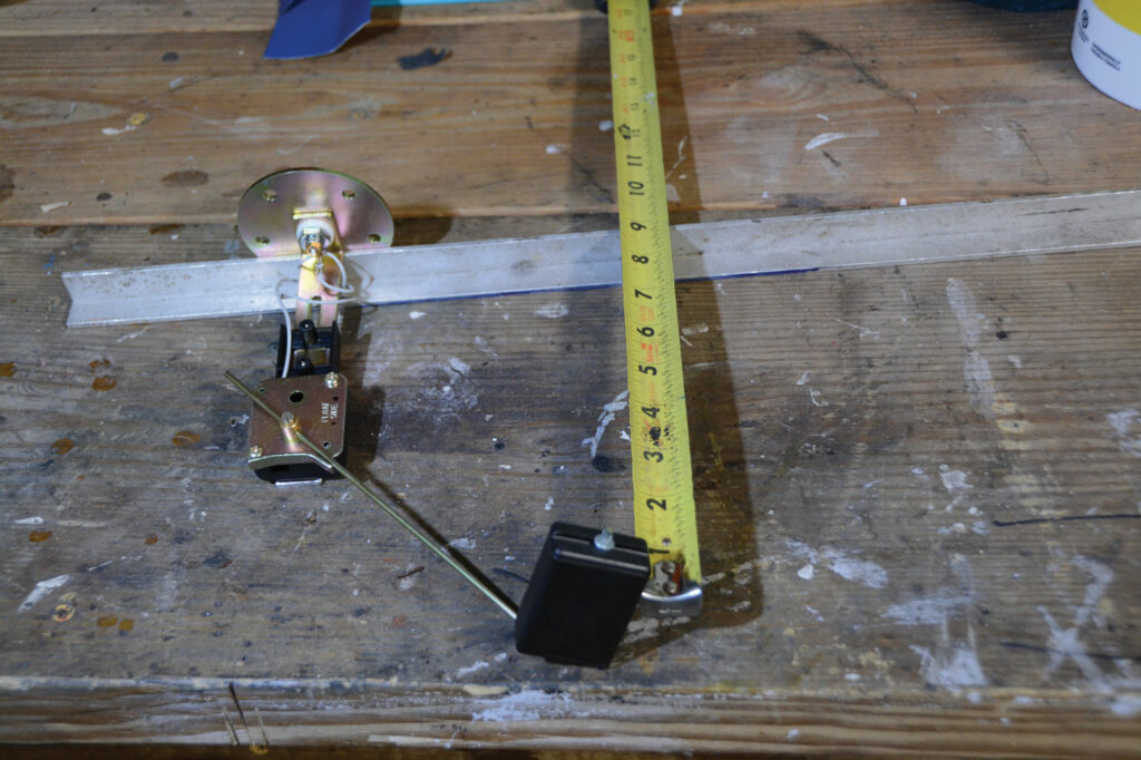 Installing a Universal Fuel Sending Unit and Fuel Tank 1936 Ford Project