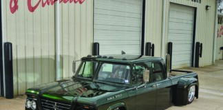 01 1964 Dodge Sweptline work truck lowered on air suspension
