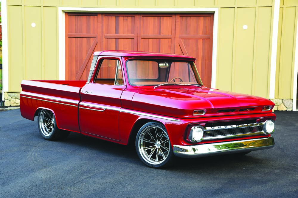 Jose Rubio's Wine Red 1968 Chevy C10