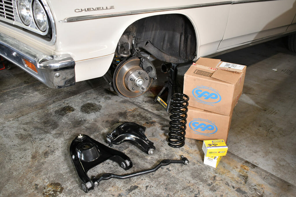 1964 Chevy Chevelle Steering and front suspension upgrade