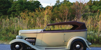 01 One-Off Rod and Custom built this beautiful Speak Easy Green 1932 Ford Phaeton