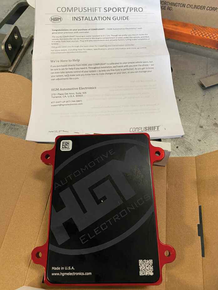 HGM Automotive Electronics’s Bluetooth CompuShift Controller For 4L60E
