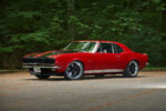 001 1967 Pro Touring Red Camaro RS SS Side Shot