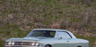 002 1967 chevelle restomod side shot