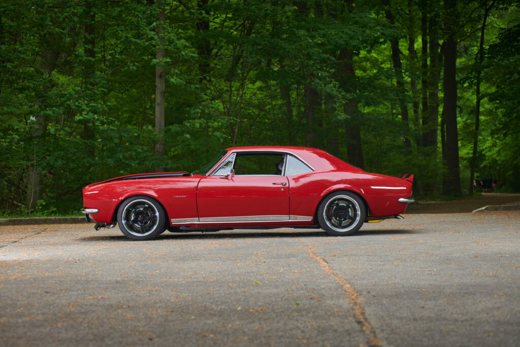 005 1967 Pro Touring Red Camaro RS SS custom