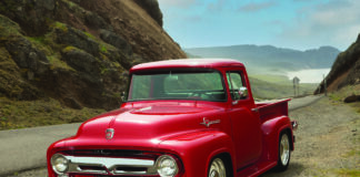 02 1956 Ford F-100 got the Metalwork classic auto restoration treatment