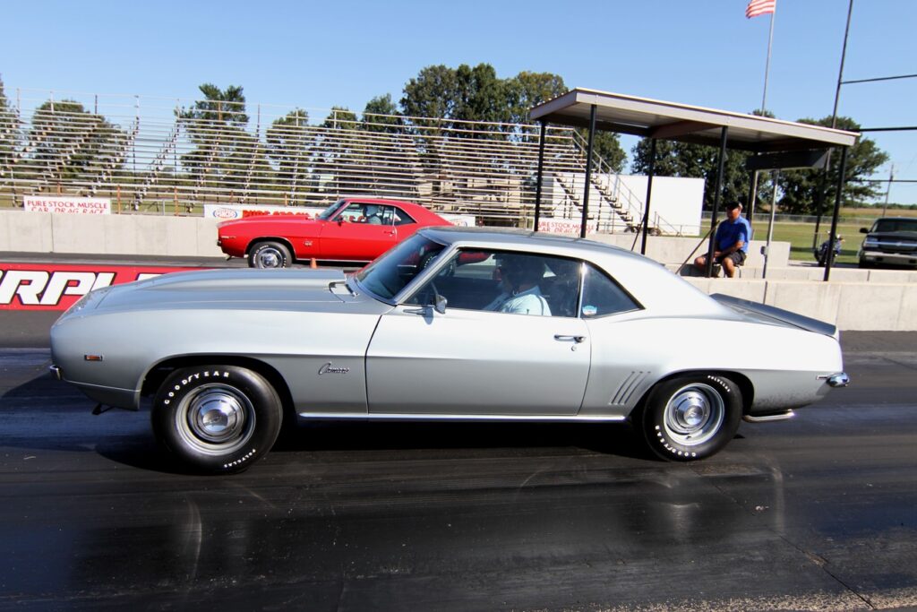 024 2021 pure stock drags silver second gen camaro