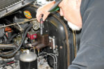 01 A common issue is brake fluid contamination, we check our Model A_s master cylinder