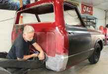 01 Kev_s technique for installing new cab corners produces perfect results, ending without need of body filler