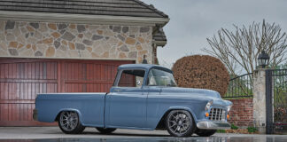 01 Cutting Edge 1955 Chevy Cameo built by Goldman Customs