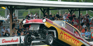 01 Some drag racing action at the Danchuk Tri-Five Nationals