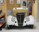 01 The ’36 Ford lends itself to early customizing trends and few things have a more dramatic effect than eliminating the stock headlights in favor of a pair of ’41 Chevy truck lights