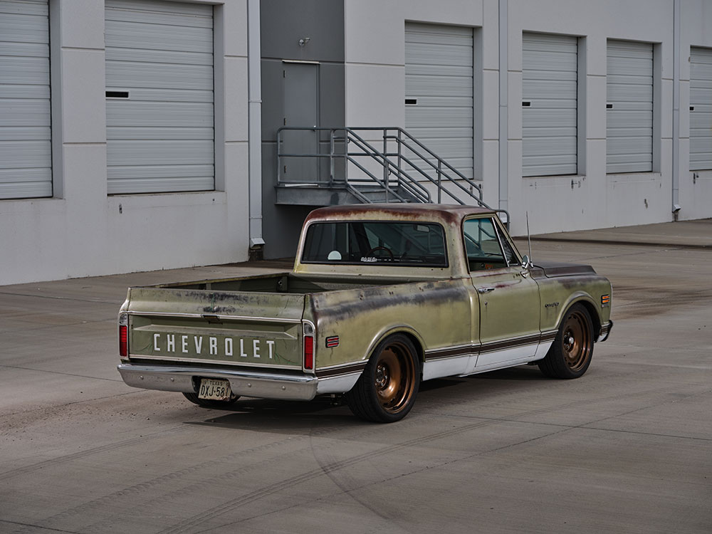 Jose Rubio's Wine Red 1968 Chevy C10