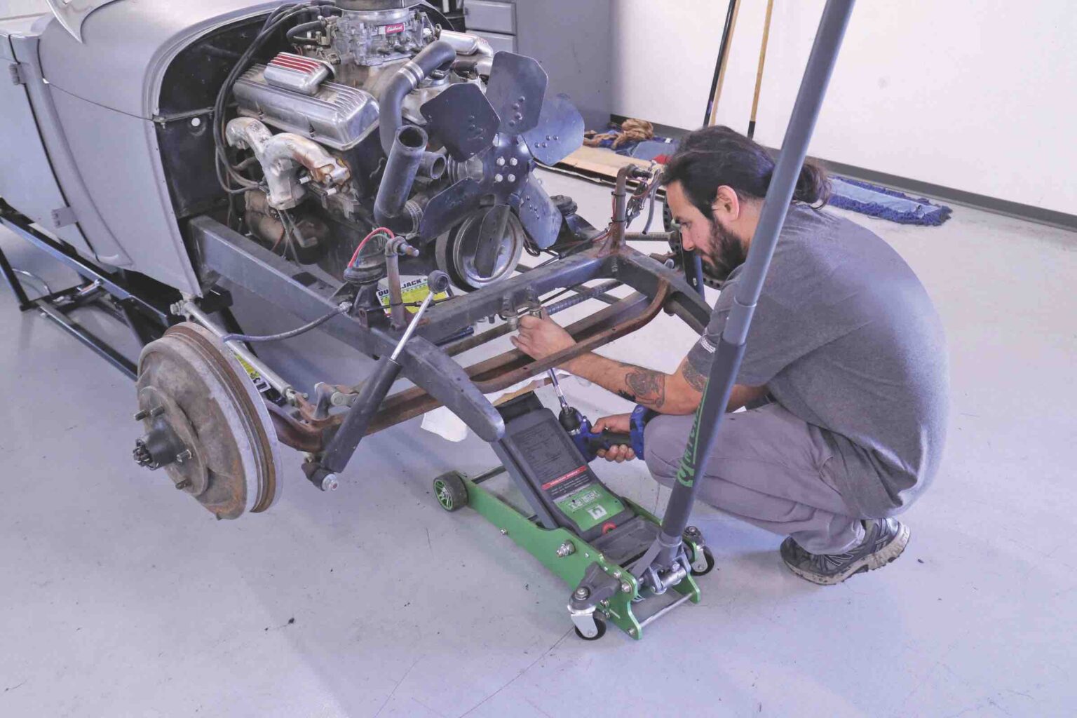 How to Install a Speedway Motors Dropped Axle on Your Model A