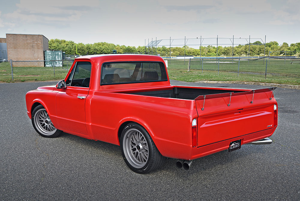 Jose Rubio's Wine Red 1968 Chevy C10