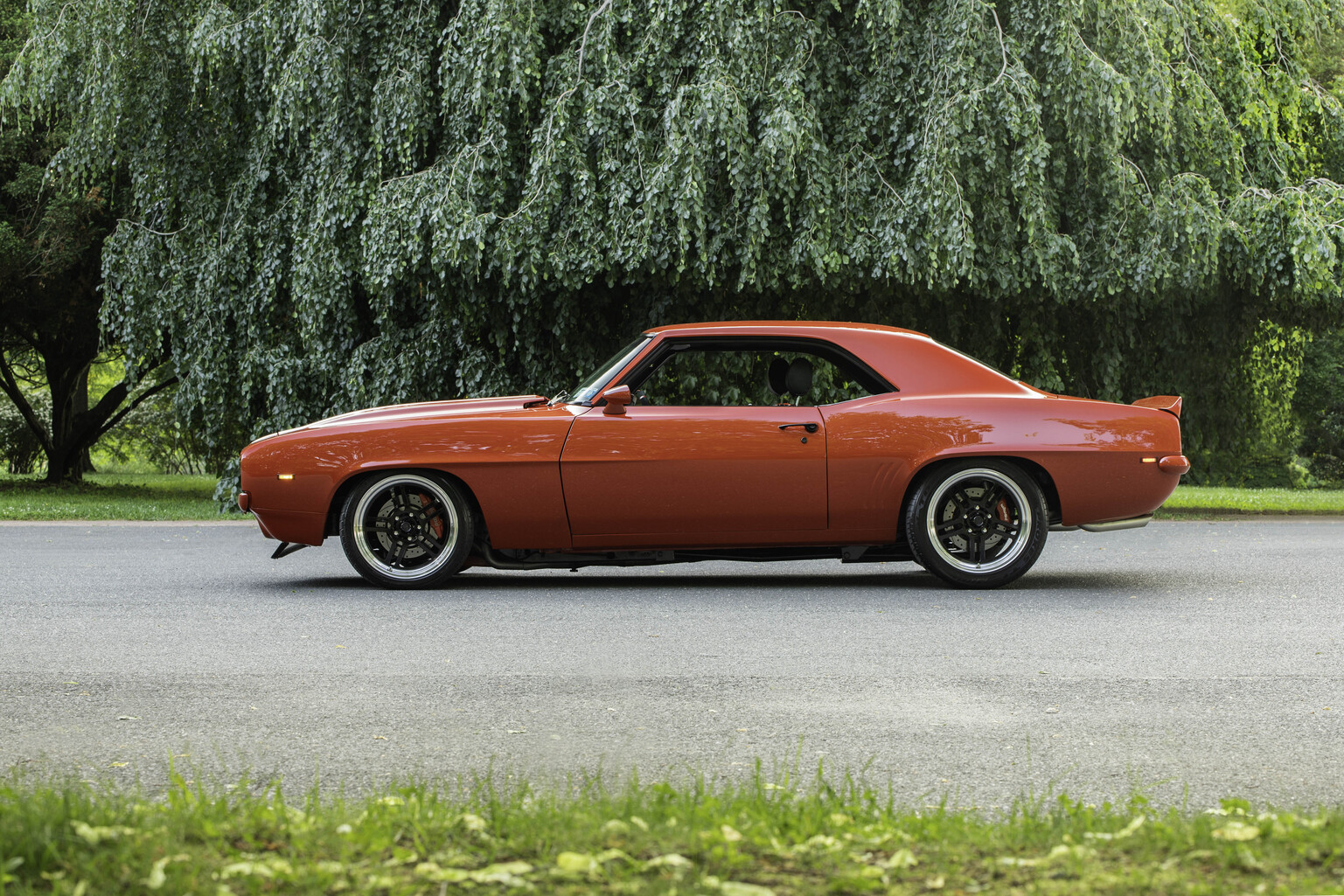 Pro Touring Red 1969 Chevy Camaro