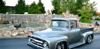 01-Joe Massaro 1956 Ford F100 truck front left 3_4