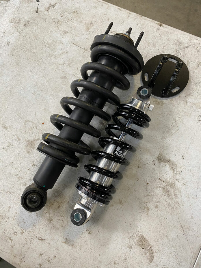 Affordable Coilovers For F100 Crown Vic Front Suspension Swap