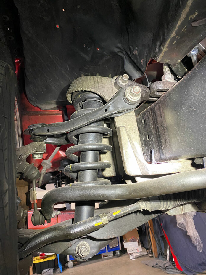 Affordable Coilovers For F100 Crown Vic Front Suspension Swap