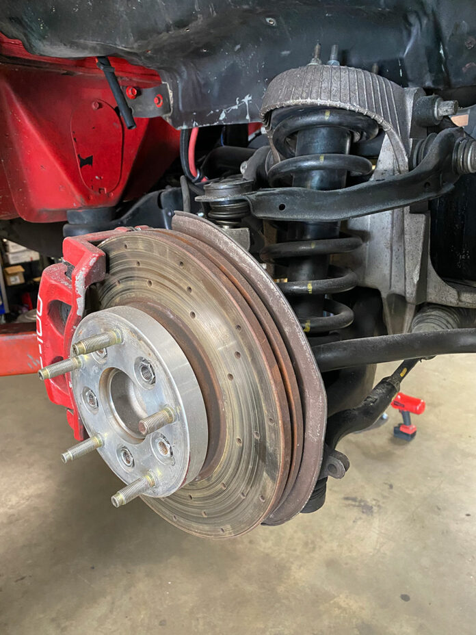 Affordable Coilovers For F100 Crown Vic Front Suspension Swap