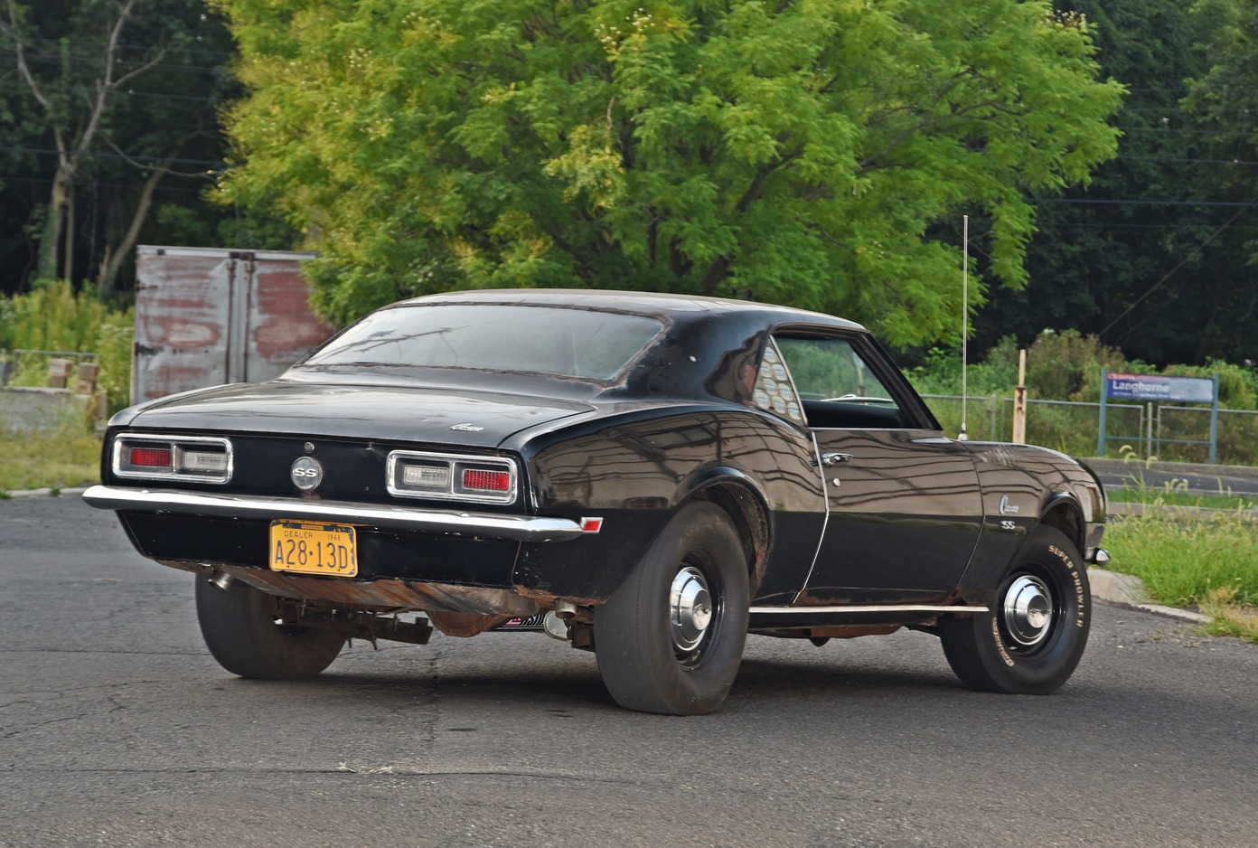 1968 camaro 2024 rear end