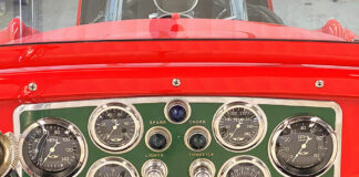 001 Classic Instruments Classic Series 2-5_8-inch gauges provide a retro look for hot rods
