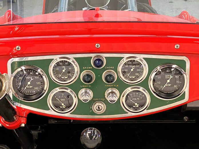 001 Classic Instruments Classic Series 2-5_8-inch gauges provide a retro look for hot rods