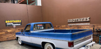01 How the squarebody truck looks before the short bed conversion