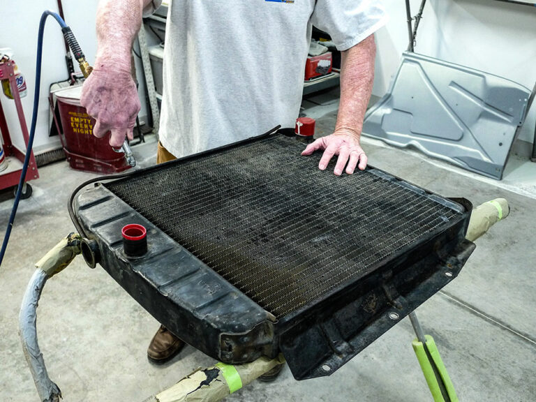 How To Restore a Classic Car Radiator