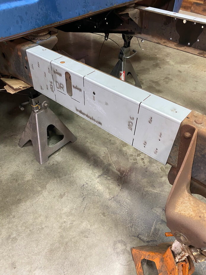 Brothers 73 87 Longbed To Shortbed Conversion Kit Part 1