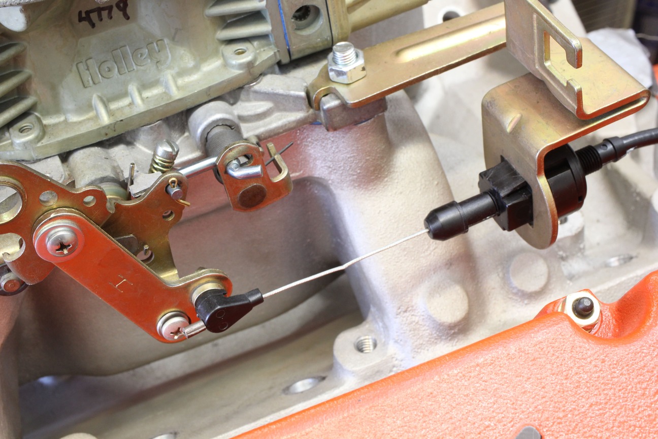 12 700 R4 constant pressue valve body TV cable properly adjusted in order to establish shift points for part-throttle operation