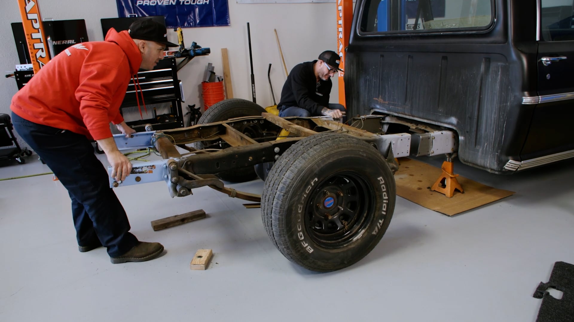 Ford F100 Long Bed to Short Bed Conversion