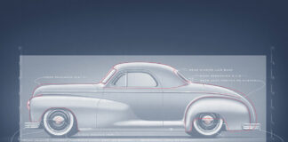 01 1947 Dodge coupe custom E Black Designs rendering