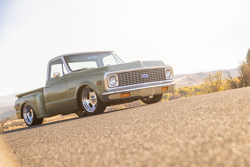 Jose Rubio's Wine Red 1968 Chevy C10