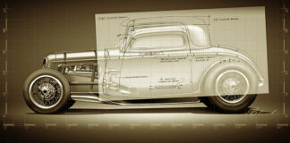 01 Eric Black did the renderings for the Gauntt coupe