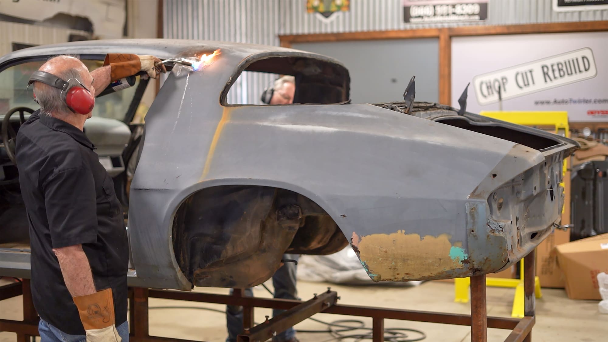 04 1978 camaro removing the quarter-panels