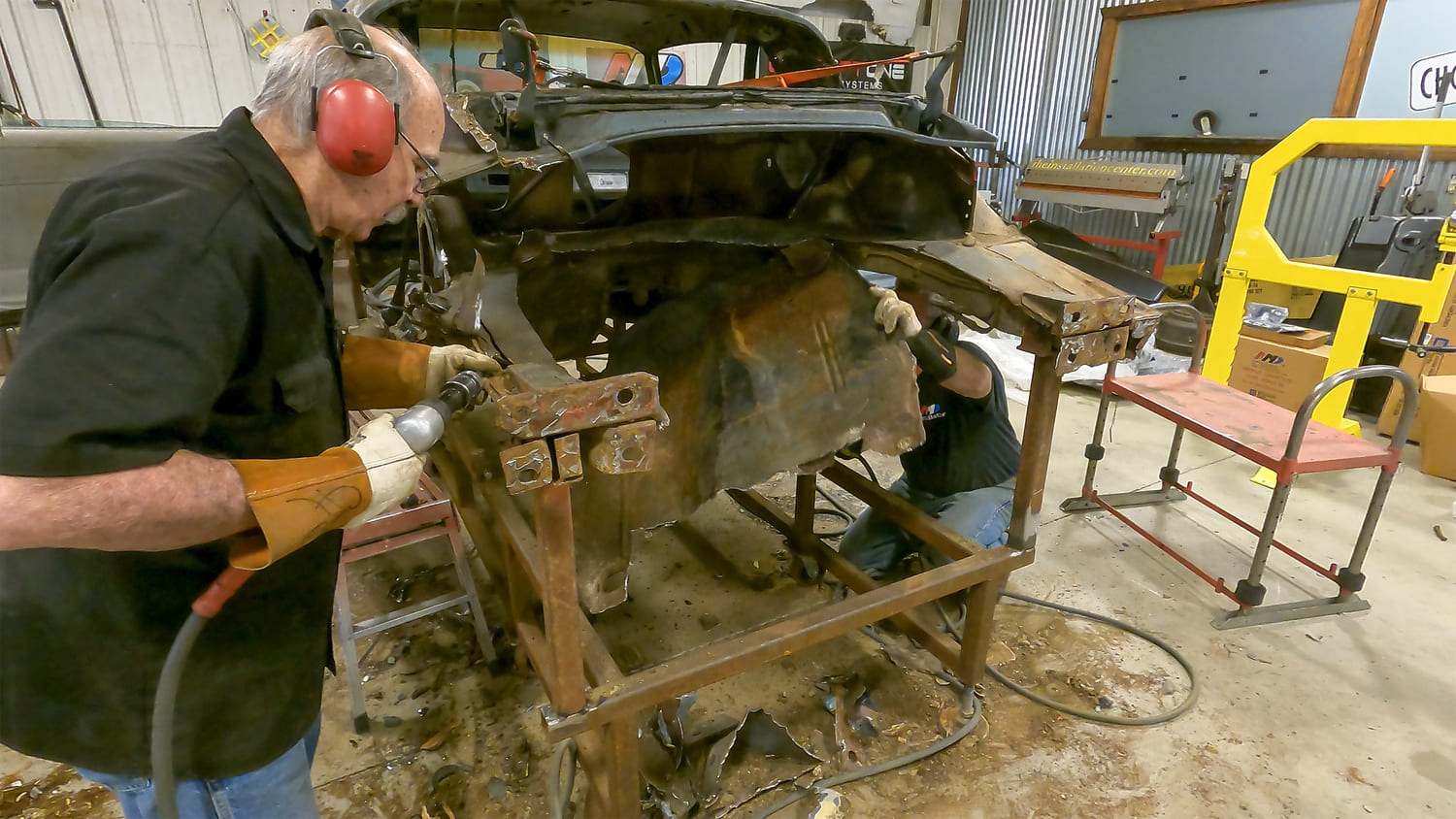 18 1978 camaro sheetmetal conversion removes the bumper reinforcement