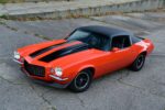 001-1972 chevy camaro red and black