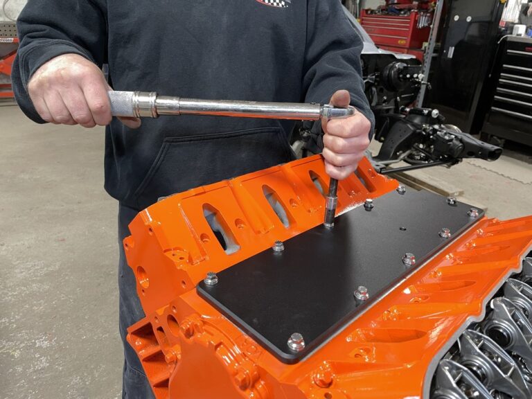 Installing a LS Classic big block kit on a 5.3L LS engine