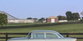 01 1955 CHEVY AMERICAN TRI FIVE ASSOCAITION GIVE AWAY BOISTURE