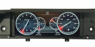 01 AutoMeters latest InVision Direct Fit Digital Dash System for 72 76 A Bodies